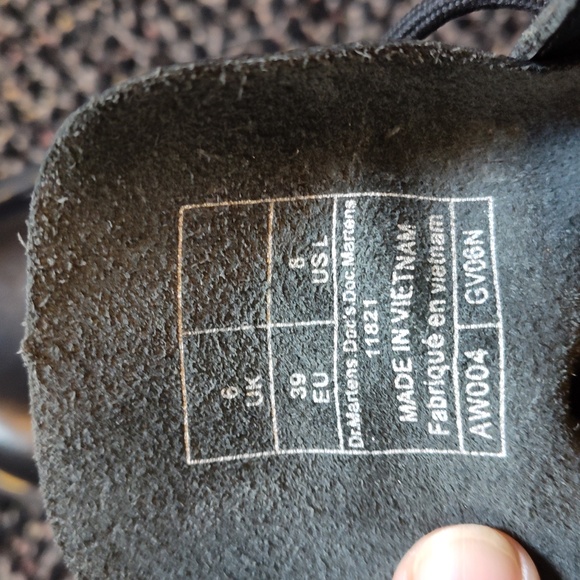 Dr Martens 1460 Smooth Leather Lace Up Boot - Picture 7 of 7